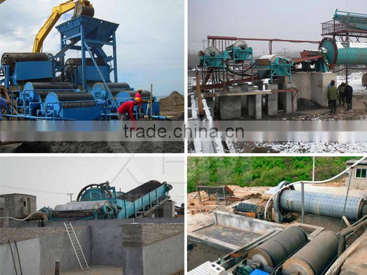 wet magnetic separator for iron sand / iron ore beneficiation machine