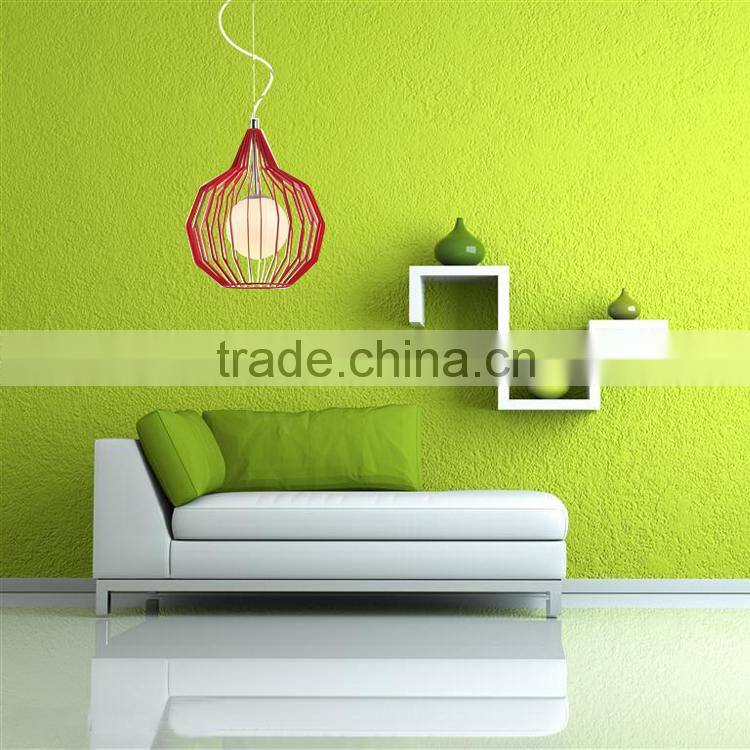 Black Color and Energy Saving Light Source Decorative chandelier/ cage pendant lamp