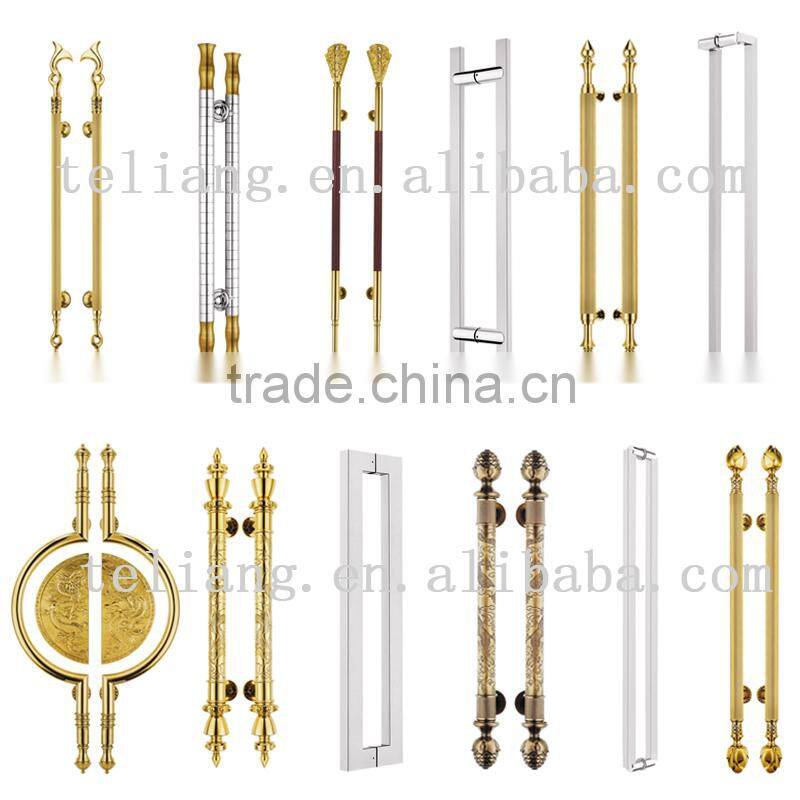 factory supply stainless steel glass door handle