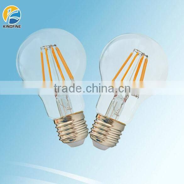 5w E27 dimmable filament led 500-600lm CE filament led lamp