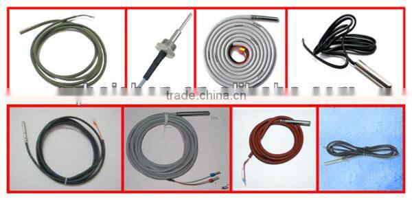 NTC temp sensor with cable and plug connector