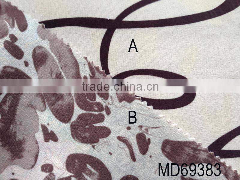 synthetic suede fabric/artificial sued fabric for ladies trousers & garments MD69375