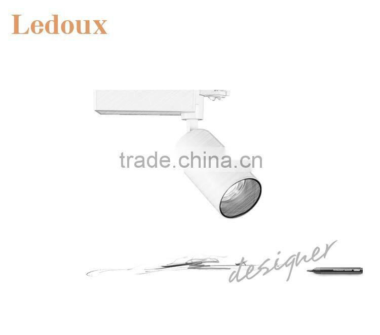 High lumen clothing store led track light housing 40w with HEP driver