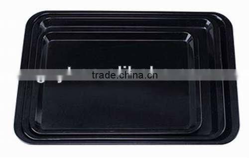 white & black plastic spin tray /fiberglass dryer pans