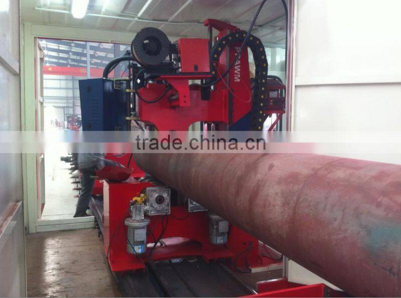 Containerized Type Pipe Fast Fitting-up & Automatic Welding Machine Workstation