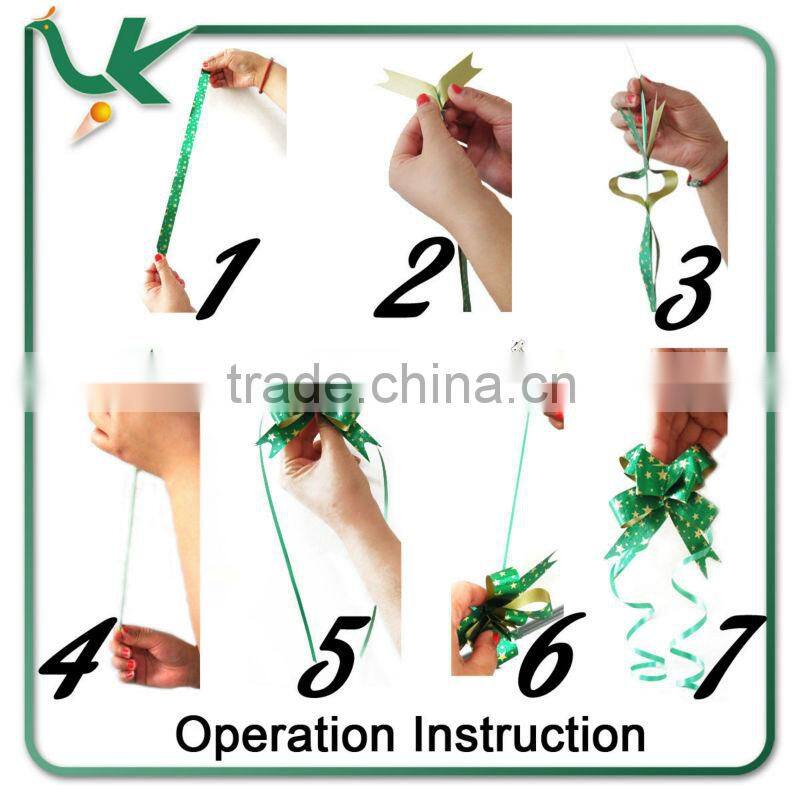 2015 New Design Hot Sale Packing Wrap Gift Pull Bows