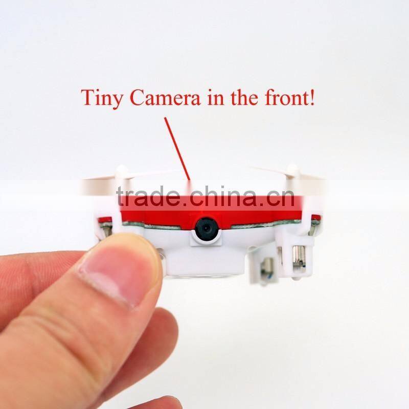 Nano Mini Remote Control Quandcopter 2.4Ghz Professional RC Toy Drone with Camera