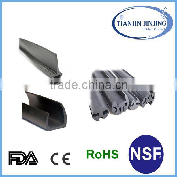 glass window rubber seal strip,Customized/standard and nonstandard,EPDM and PVC