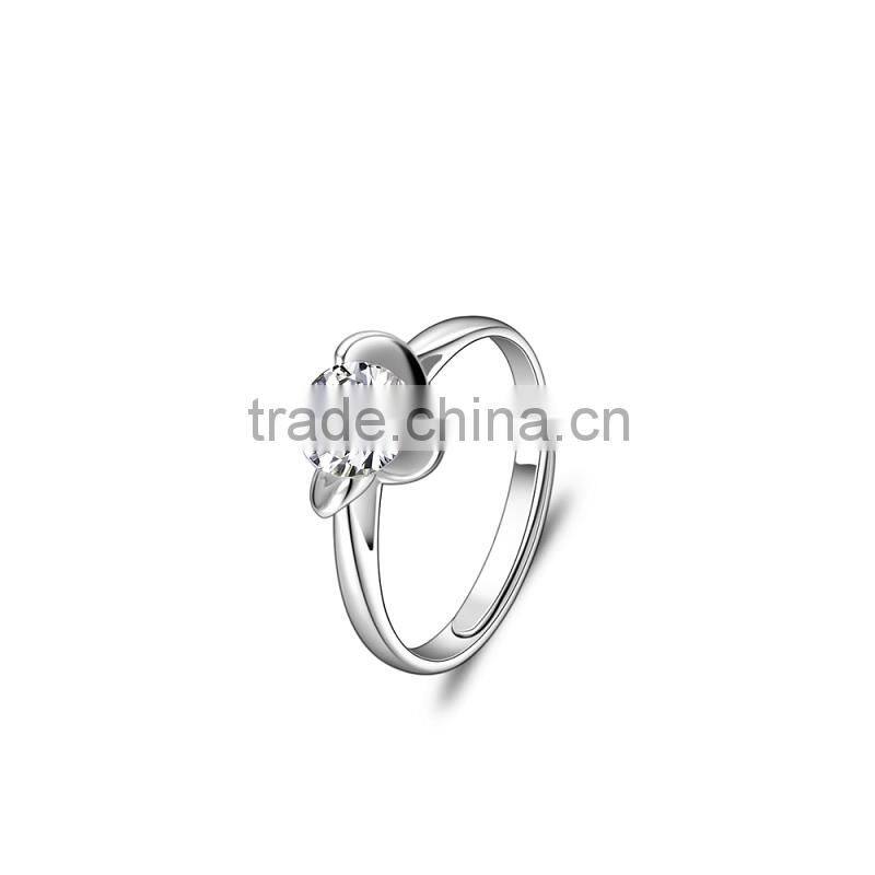 christmas gift S925 silver dimond jewelry ring for girlfriend