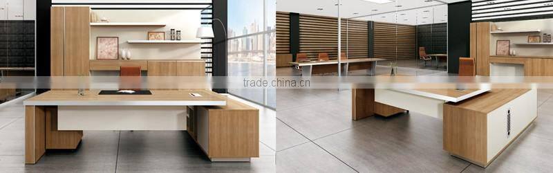 2016 Newest Design High End Modern American Simple Style Office Furniture Boss Office Director/CEO Use Manager Executive Desk