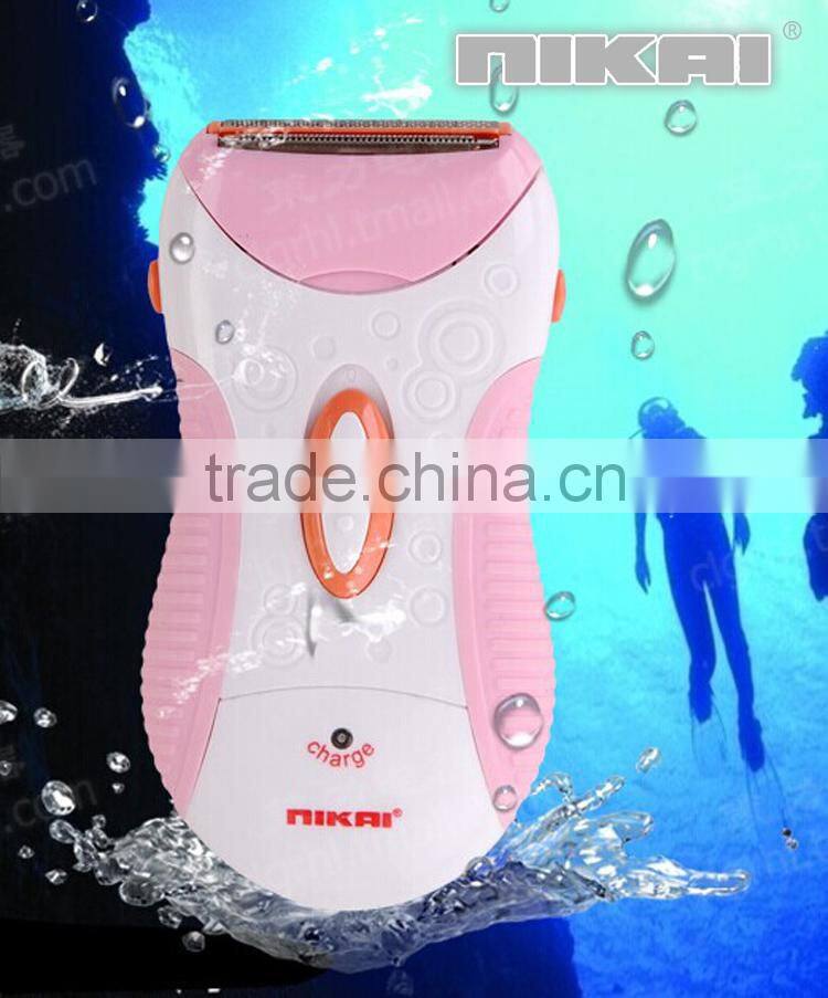 Cheap Washable Permanent lady nikai hair shaver epilator NK-7699