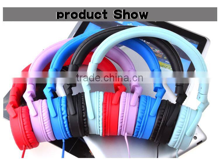 Uldum brand factory wholesale studio flat wired oem headphone