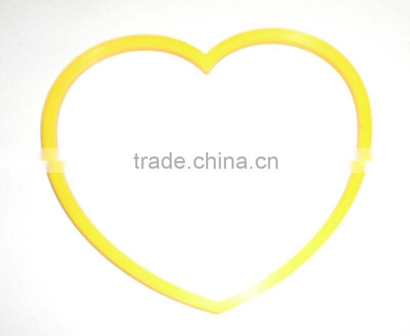 Heart creative shape fried silicone egg ring
