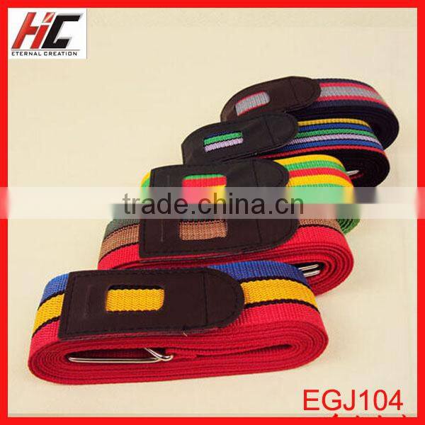2014 top selling Travel Luggage Suitcase Secure Lock Safe Packing Top Quality Nylon Luggage Bag Belt