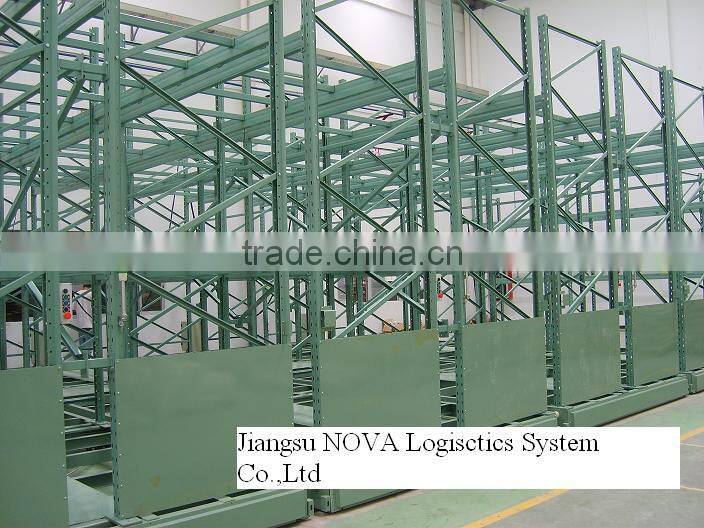 NOVA--Heavy Duty Movable pallet Racking with CE Certificate