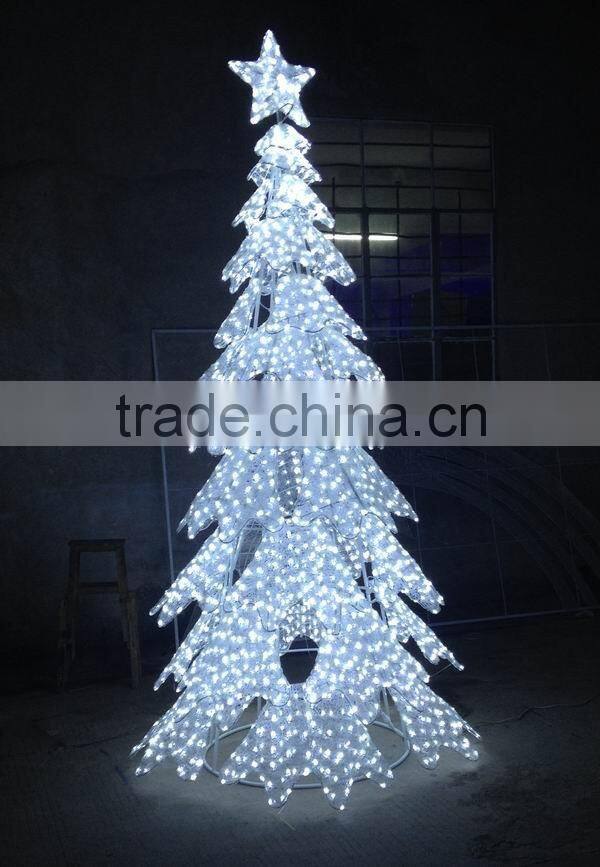 Zhonghshan Christmas Decoration Supplies Ball Motif Chrismas Led Tree Light