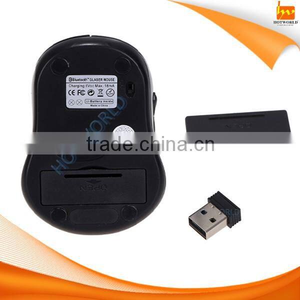 for PC Laptop Android Tablet Adjustable DPI Bluetooth Wireless Mouse