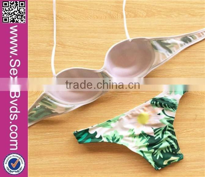 Custom Design Lady Swimming Suit Swimwear Micro Bikini
