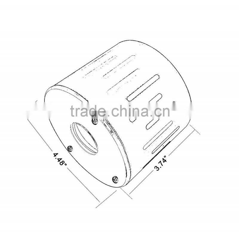 Factory direct selling custom luxury acrylic fish aquarium light clear acrylic fish tank