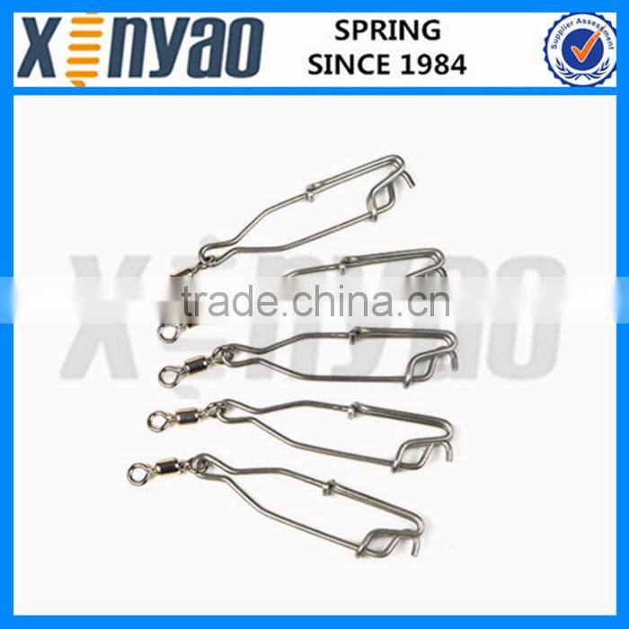 Stainless steel fishing longline with swivel