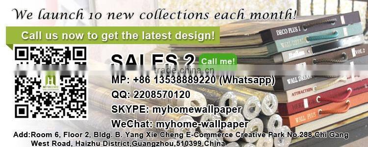 Hot flower design interior 3d wallpaper for home decoration