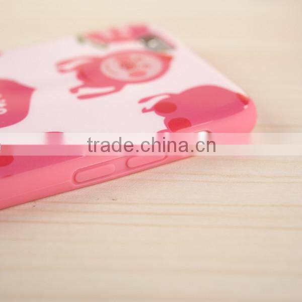 Lovely cartoon tpu back covers for iphone 6 plus