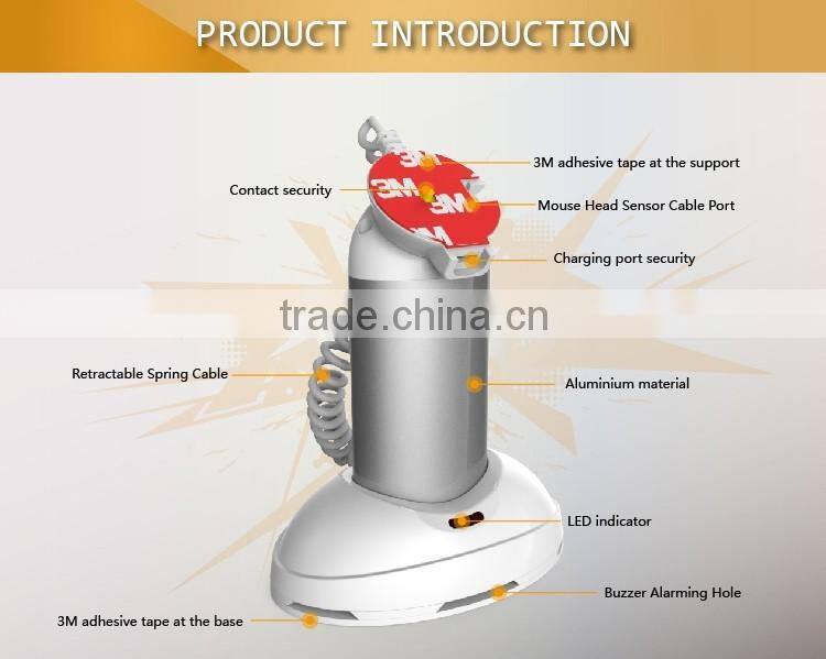 Alarming Display for Cellphones,tablets, cameras, power tools and other merchandise