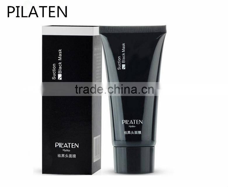 HOT WHOLESALE 60g Pilaten black mud facial mask Blackhead Remover Mask Acne Remover