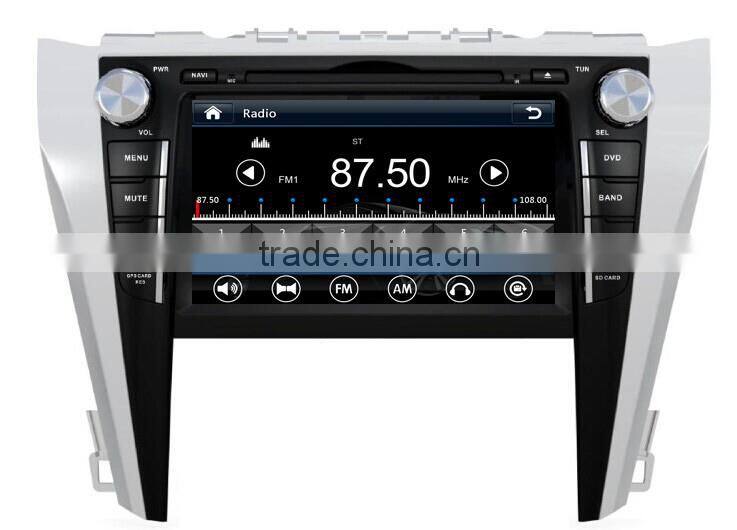 ZESTECH wholesale Chinese 2 din car dvd for TOYOTA CAMRY 2015 with car dvd stereo radio /TV AM/FM