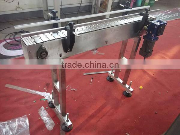 factory price bottles and drink tabletop stainelss chain conveyor
