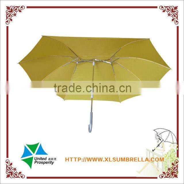 yellow umbrella for two people