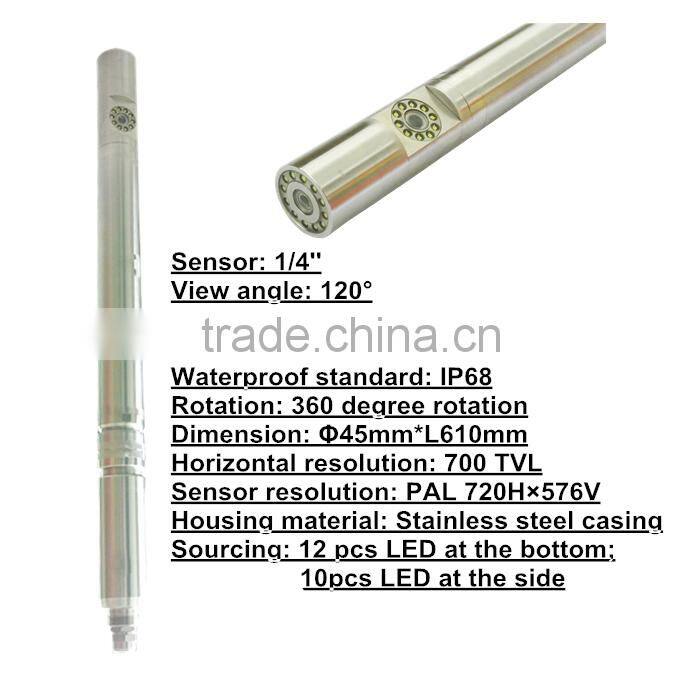 Underwater Cylinder Stainless Steel Camera in Fish-farming