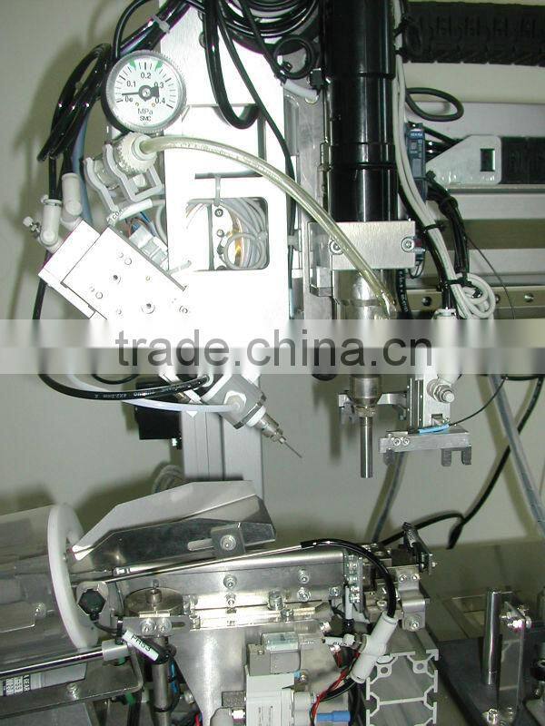 SPLEBO-SLD desktop compact robot, solder temperature controller applied