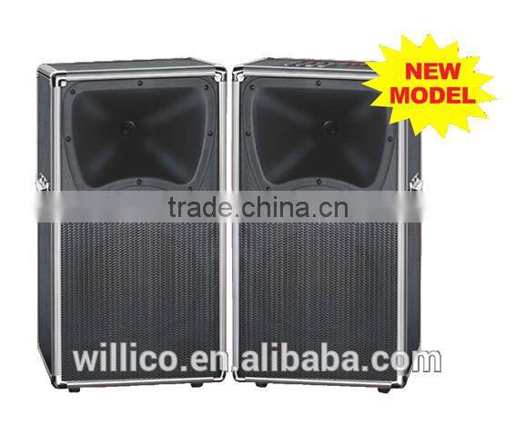 Professional active speaker amplifier audio powered loudspeaker 40W battery audio speaker