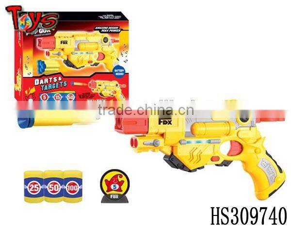 musical with light attractive electric airsoft gun