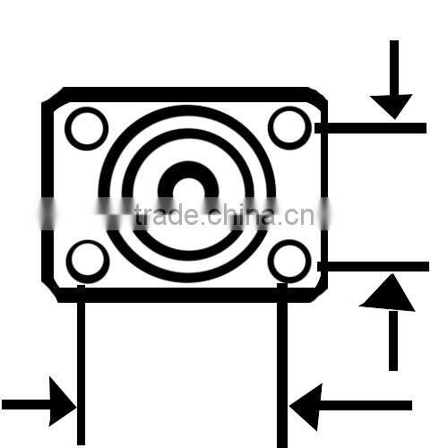 Rubber Heavy Duty Caster Wheel