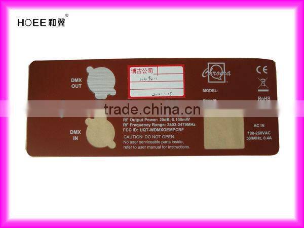 high quality custom metal nameplate for handbag