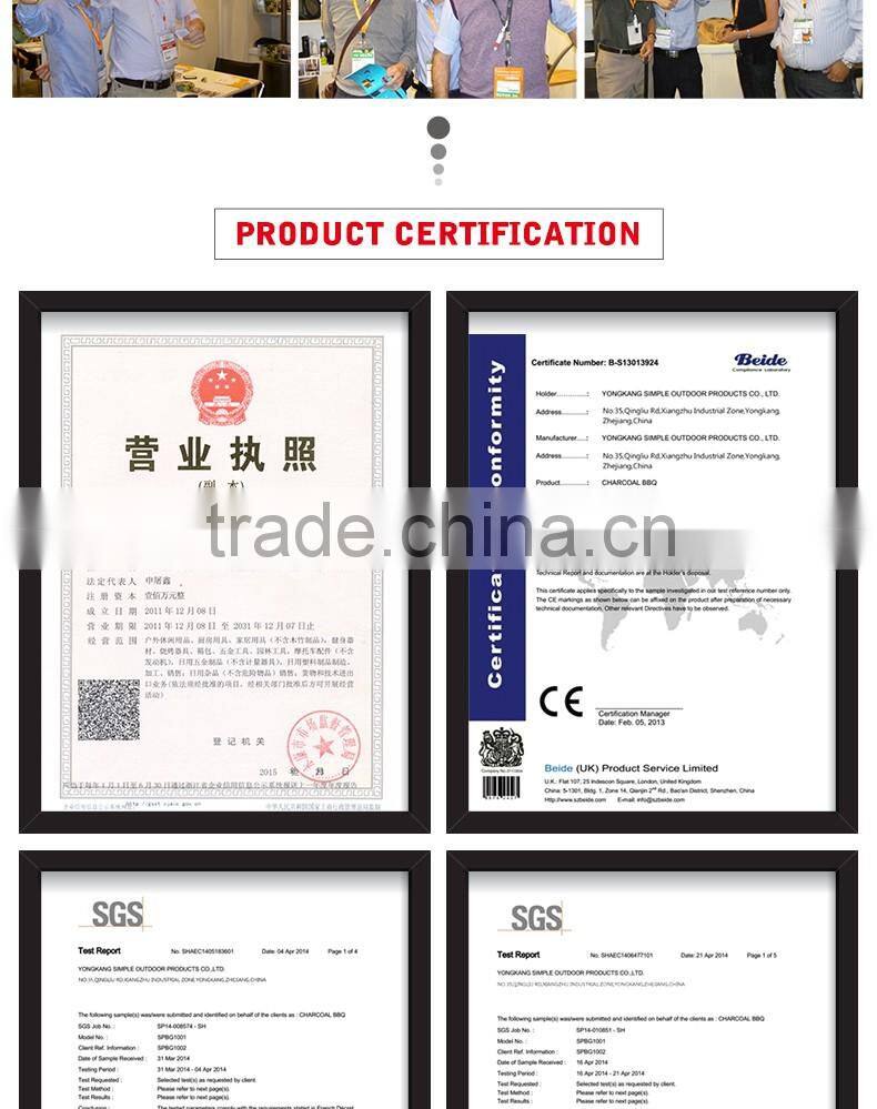 2016 Hot Sell Sinpole Camping Grill Rotisserie Kit (rotisserie Dc 12v Motor)camping Kit with CE/FDA approved