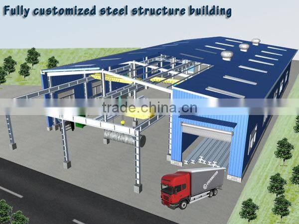 Lightweight steel small shed supplier in China