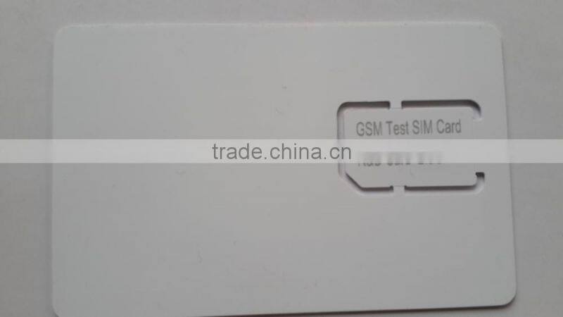 2.5G GSM Test SIM Card