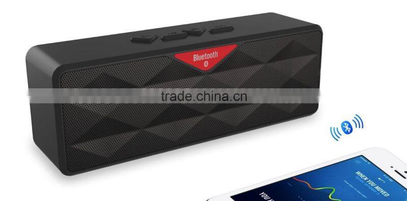 FM/TF card Bluetooth speakers portable speakers with ISO9001 CE RoHS