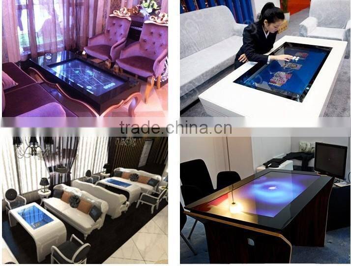 65inch information table kiosk for the Coffee house