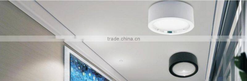 Singapore, 8inch 22W flush mount led downlight lite, White or Black finish, flush mount led downlight fitting