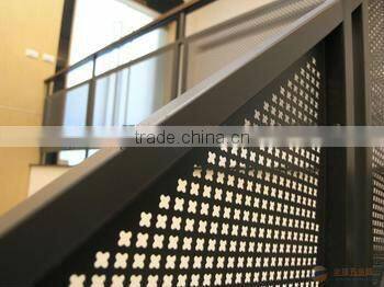Precision perforated galvanized sheet metal banding