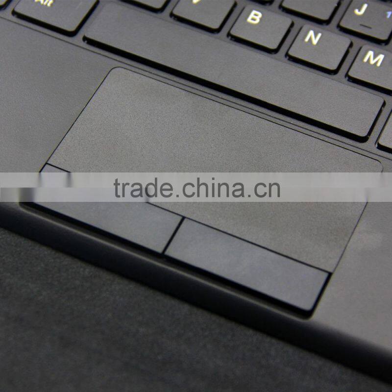 wireless pogo pin keyboard with leather stand case cover for windows 11.6 inch tablet