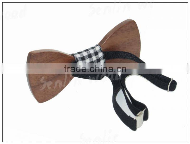Custom wooden bow tie for man