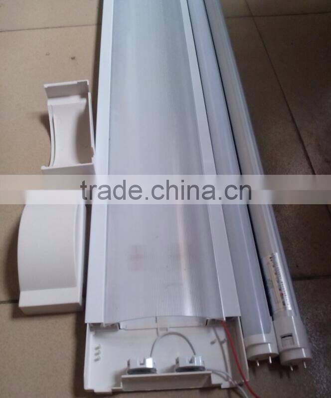 LED tube led t8 retrofit kit 2x18w led lighting fixture