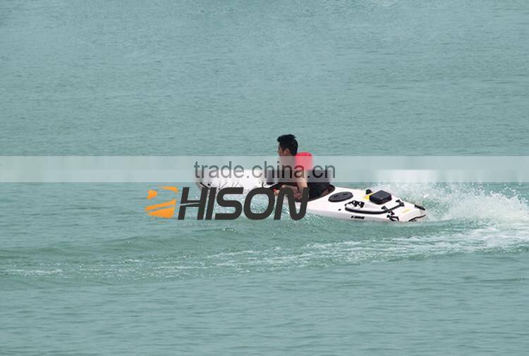 2014 Hison 4 Stroke jet engine powered canoe jet ski for kids