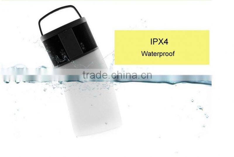 2016 New Product 4000mAh Power Bank Waterproof Wireless Bluetooth Speaker