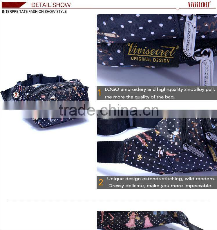 wholesale factory running belt trend fancy fanny pack cartoon fanny pack